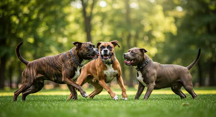 Diferencias entre Bull Boxer, Boxer y American Pitbull Terrier